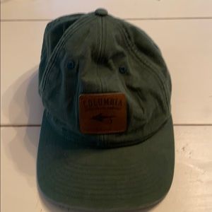 Columbia Sports Fishing Hat with leather patch